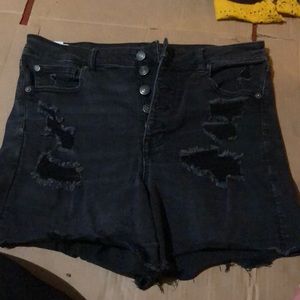 American Eagle High rise Jean Shorts